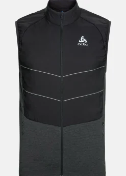 Discount Odlo M Vest RUN EASY S-THERMIC black
