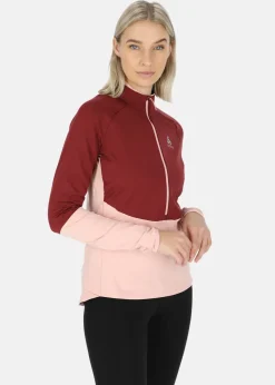 New Odlo W Midl HZ SESVENNA SL raspberry fudge - boto dolphin