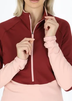 New Odlo W Midl HZ SESVENNA SL raspberry fudge - boto dolphin