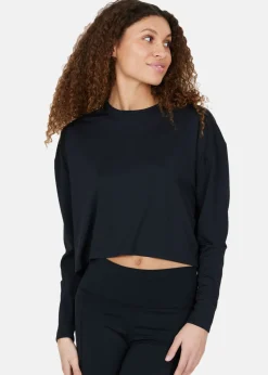 Sale Athlecia Offner W L/S Tee Black