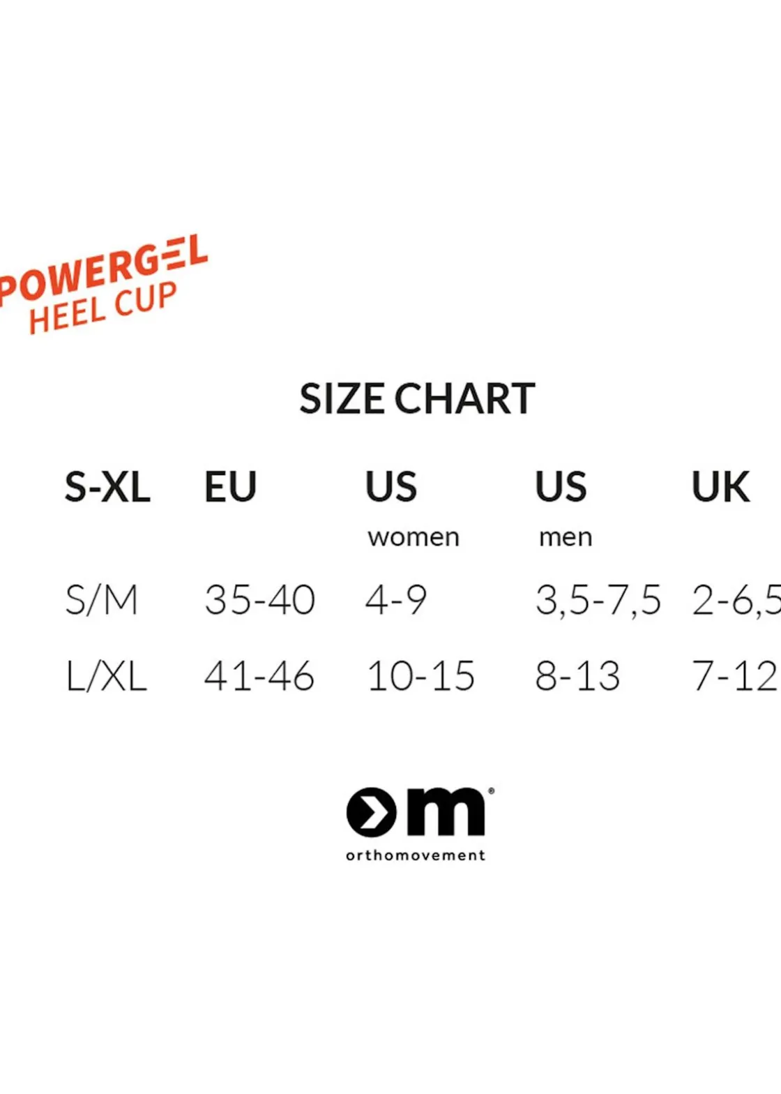 Outlet Ortho Movement OM Heel Cup One color