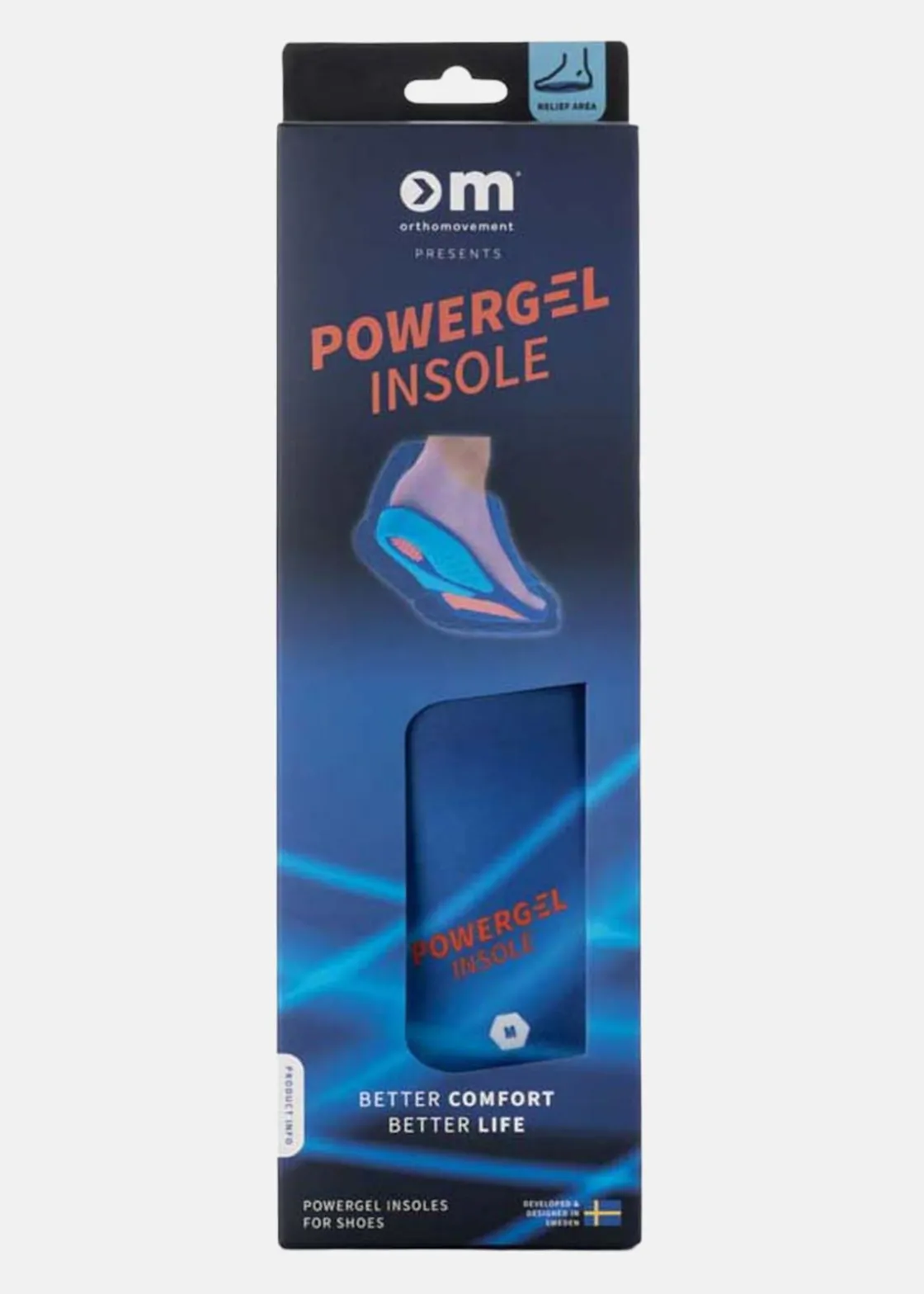 Sale Ortho Movement OM Powergel Insole One color