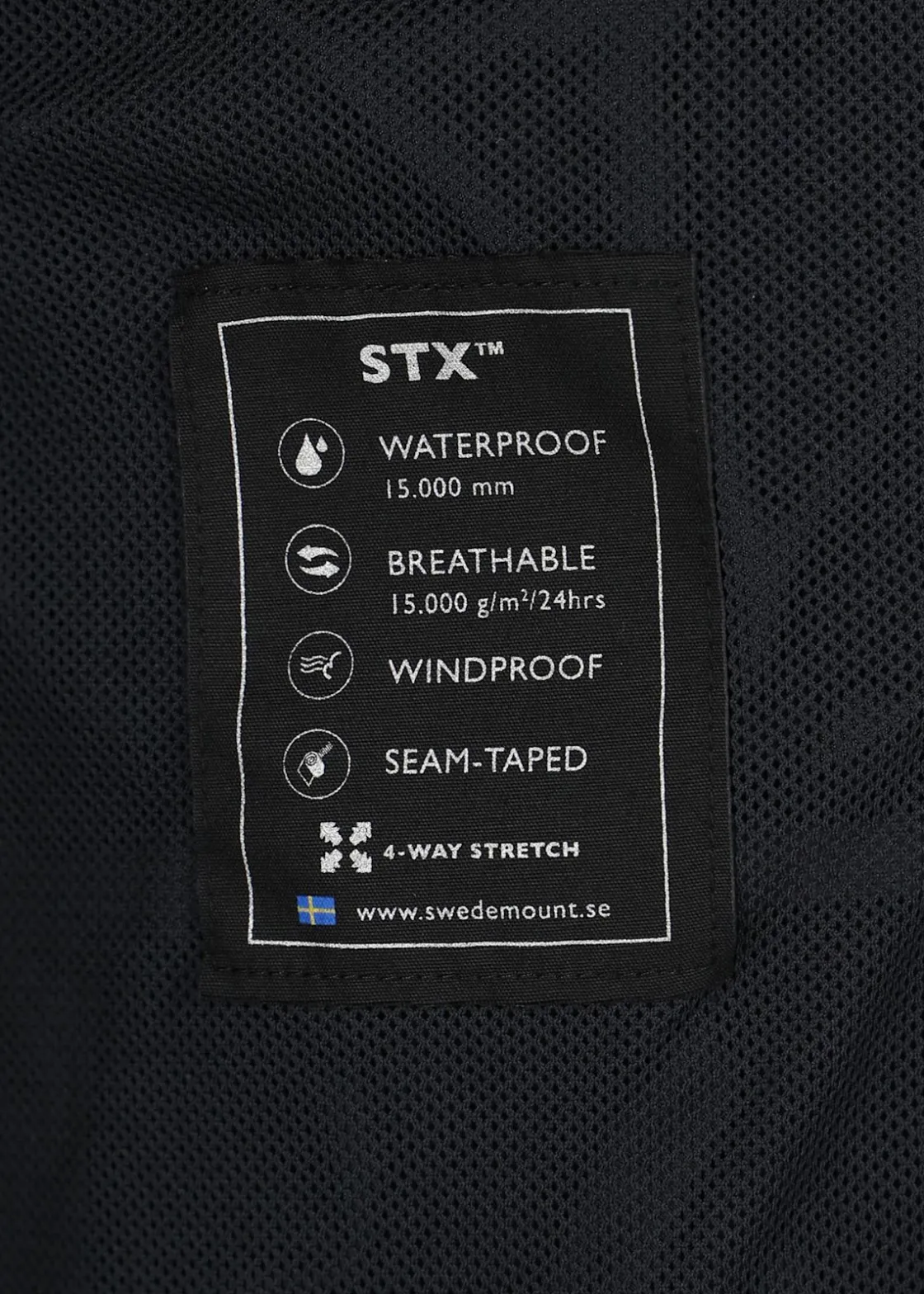 Outlet Swedemount On Course Jacket Charcoal