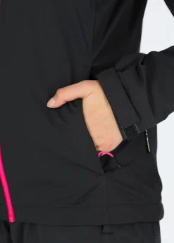 Discount Swedemount On Course Jacket W Charcoal/Fresh Pink