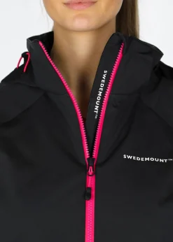 Discount Swedemount On Course Jacket W Charcoal/Fresh Pink