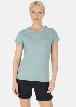 Sale Seaside One Star Tee W Seaweed Green