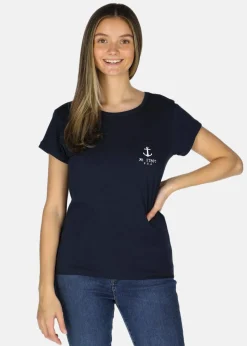 Clearance Seaside One Star Tee W Dk. Navy