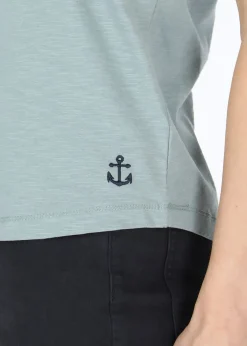 Discount Seaside Oregon Tee W Seaweed Green