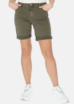 Hot Seaside Oregon Twill Shorts W Olive
