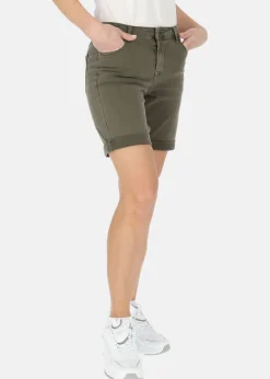 Hot Seaside Oregon Twill Shorts W Olive