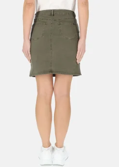 Online Seaside Oregon Twill Skirt W Olive