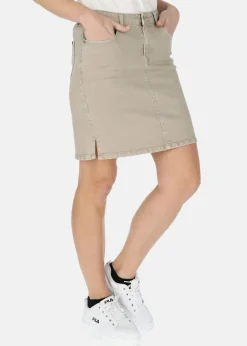 New Seaside Oregon Twill Skirt W Khaki