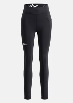 Sale Swix Pace High Waist Tights W Black