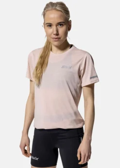 Clearance Swix Pace Short Sleeve W Peach whip