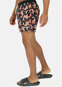 New Seaside Pacific Beachshorts Orange Sushi
