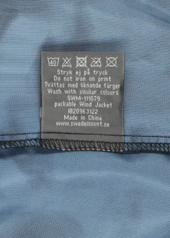 Outlet Swedemount Packable Wind Jacket Dk. Navy