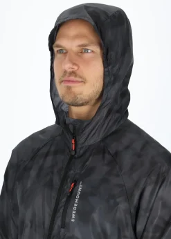 Sale Swedemount Packable Wind Jacket Charcoal