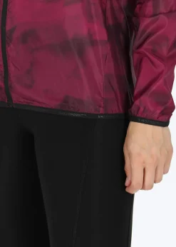 Hot Swedemount Packable Wind Jacket W Burgundy