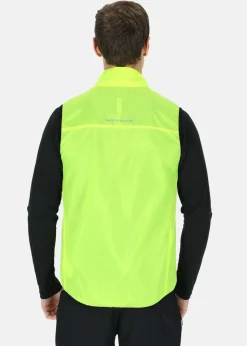 Hot Swedemount Packable Wind Vest Neon