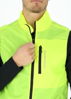Hot Swedemount Packable Wind Vest Neon