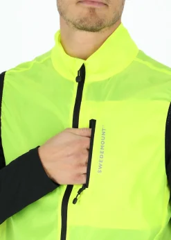 Hot Swedemount Packable Wind Vest Neon