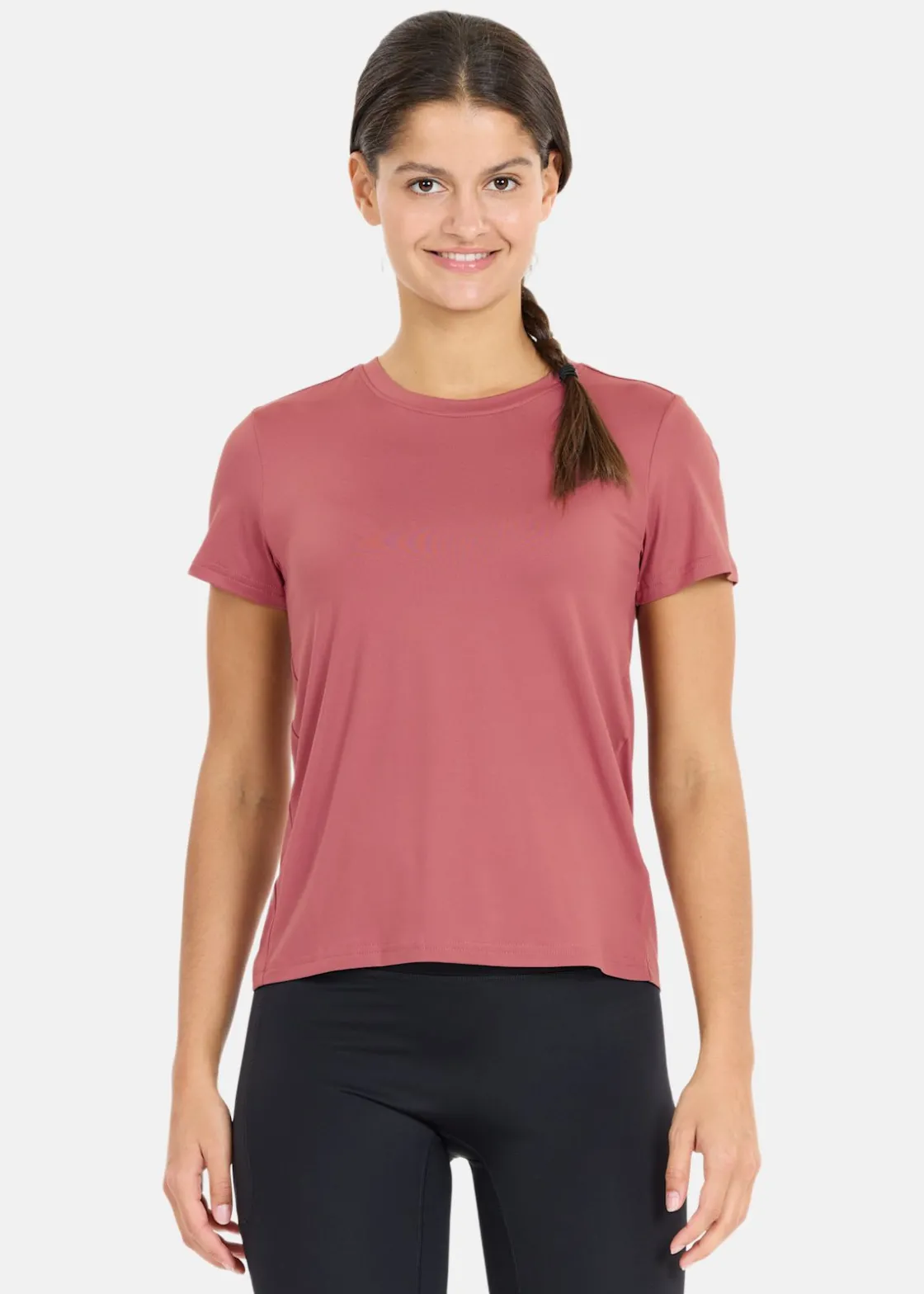 Outlet Athlecia Pacy V2 W S/S Tee Roan Rouge