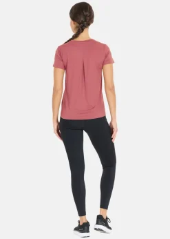 Outlet Athlecia Pacy V2 W S/S Tee Roan Rouge