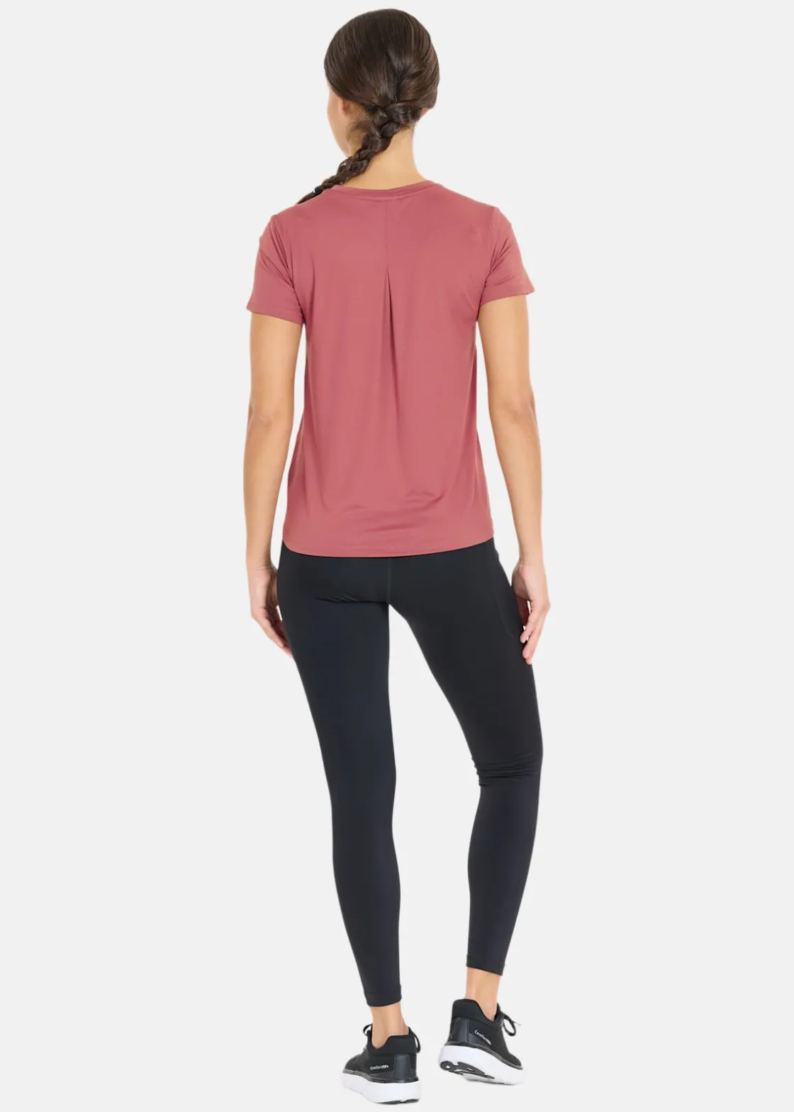 Outlet Athlecia Pacy V2 W S/S Tee Roan Rouge