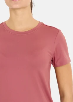 Outlet Athlecia Pacy V2 W S/S Tee Roan Rouge