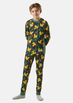 Sale Blount & Pool Pants Baselayer JR Camo Yellow Duck