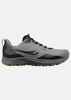Outlet Saucony PEREGRINE ICE+ 3 GRAVEL/BLK