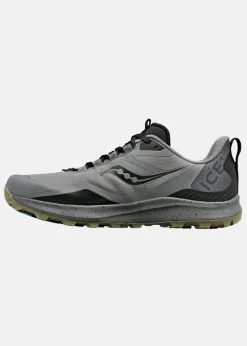 Outlet Saucony PEREGRINE ICE+ 3 GRAVEL/BLK