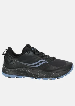 Hot Saucony PEREGRINE ICE+ 3 BLACK/SUMMIT