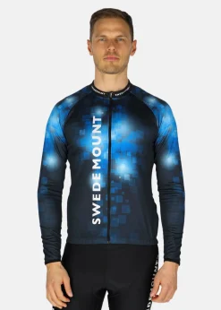 Sale Swedemount Performance Bike L/S Tee Black/Blue