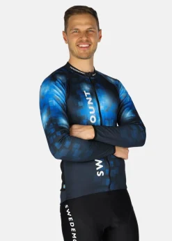 Sale Swedemount Performance Bike L/S Tee Black/Blue