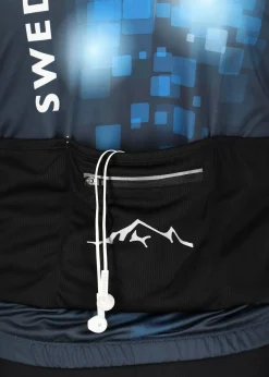 Sale Swedemount Performance Bike L/S Tee Black/Blue