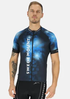 Sale Swedemount Performance Bike Tee Black/Blue