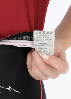 Discount Swedemount Performance Bike Tee W Burgundy