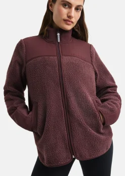 Hot Röhnisch Phoebe Pile Jacket Huckleberry