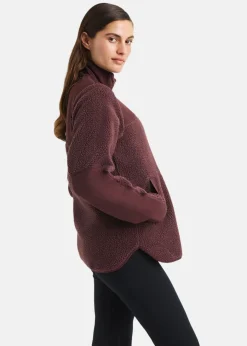 Hot Röhnisch Phoebe Pile Jacket Huckleberry
