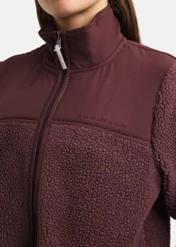 Hot Röhnisch Phoebe Pile Jacket Huckleberry