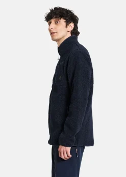 Outlet Didriksons PHOENIX USX FULLZIP Dark Night Blue
