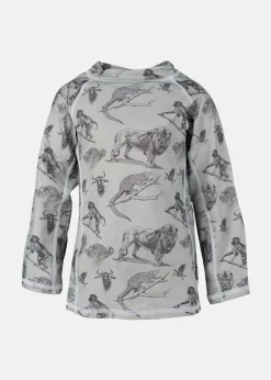 Best Lindberg PHUKET T-SHIRT MINT GREEN/GREY