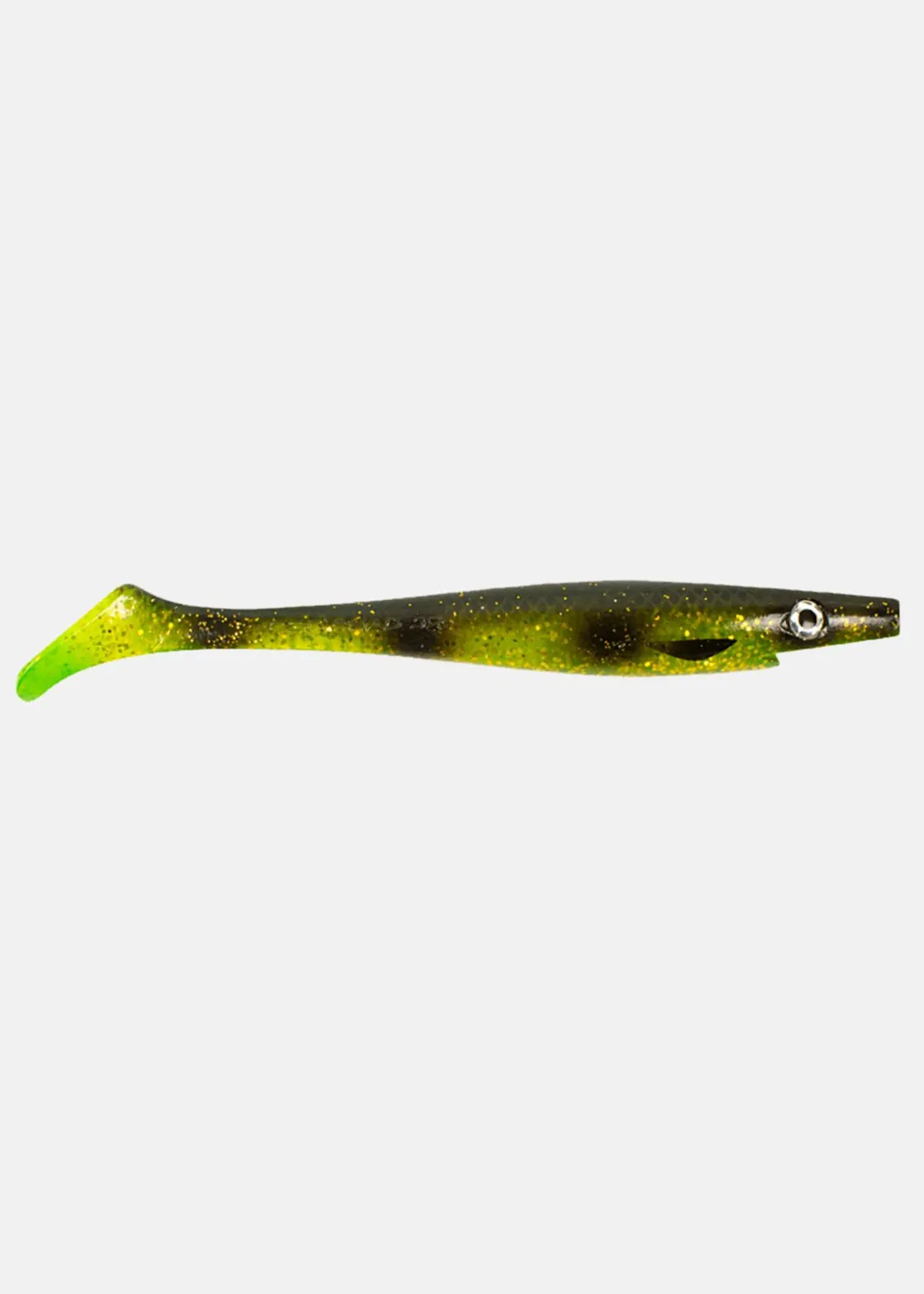 New Catch With Care Pig Shad Jr, 20cm, 50g - 2pcs Olive Spotted Bullhead