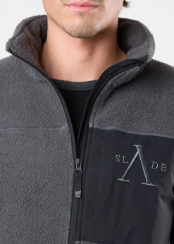 Online Slade Pile Jacket Black
