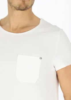 Sale Koppartrans Pocket Tee White