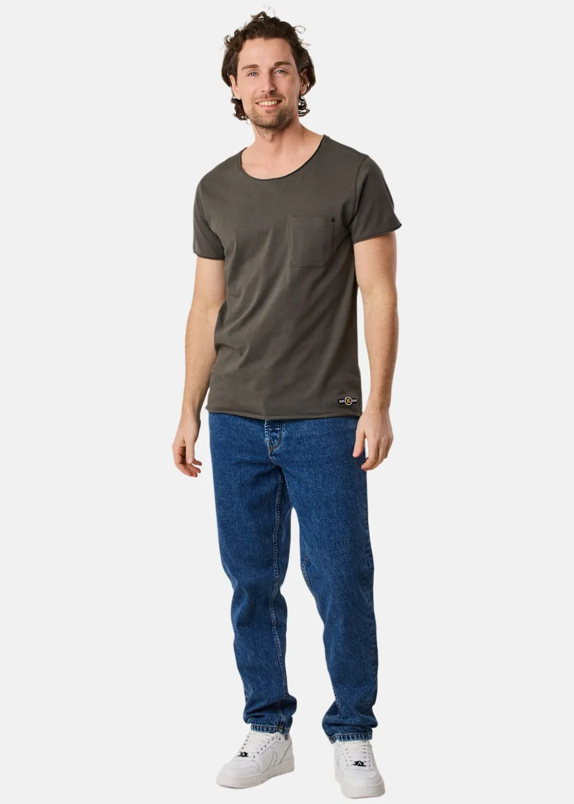 Hot Koppartrans Pocket Tee Olive