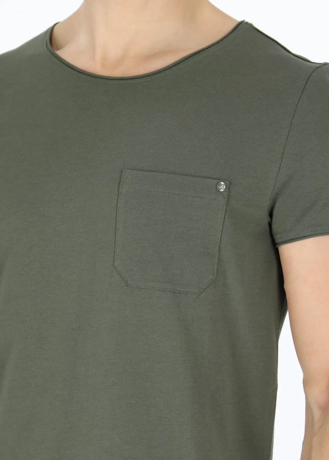 Hot Koppartrans Pocket Tee Olive
