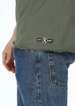 Hot Koppartrans Pocket Tee Olive