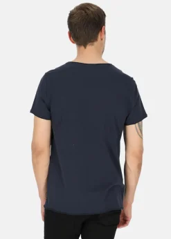 Outlet Koppartrans Pocket Tee Navy